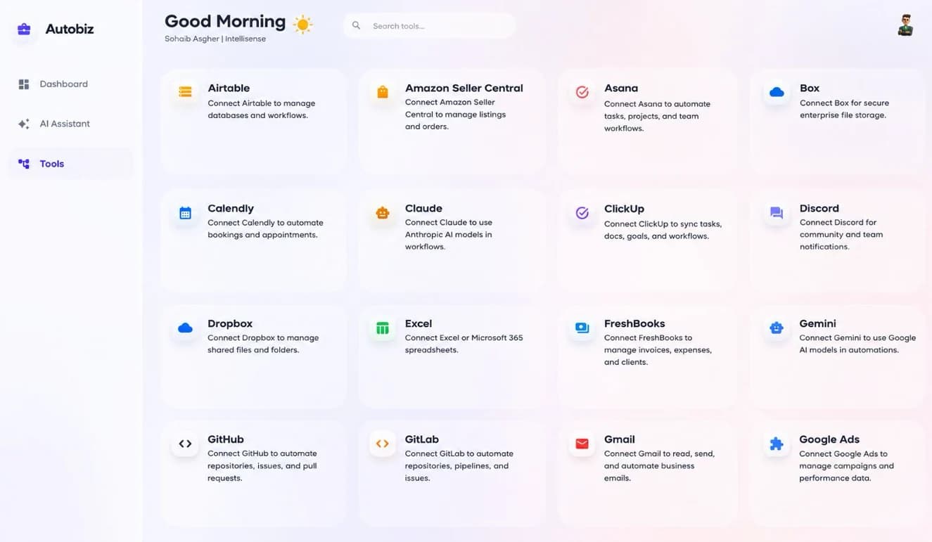 AutoBiz integrations